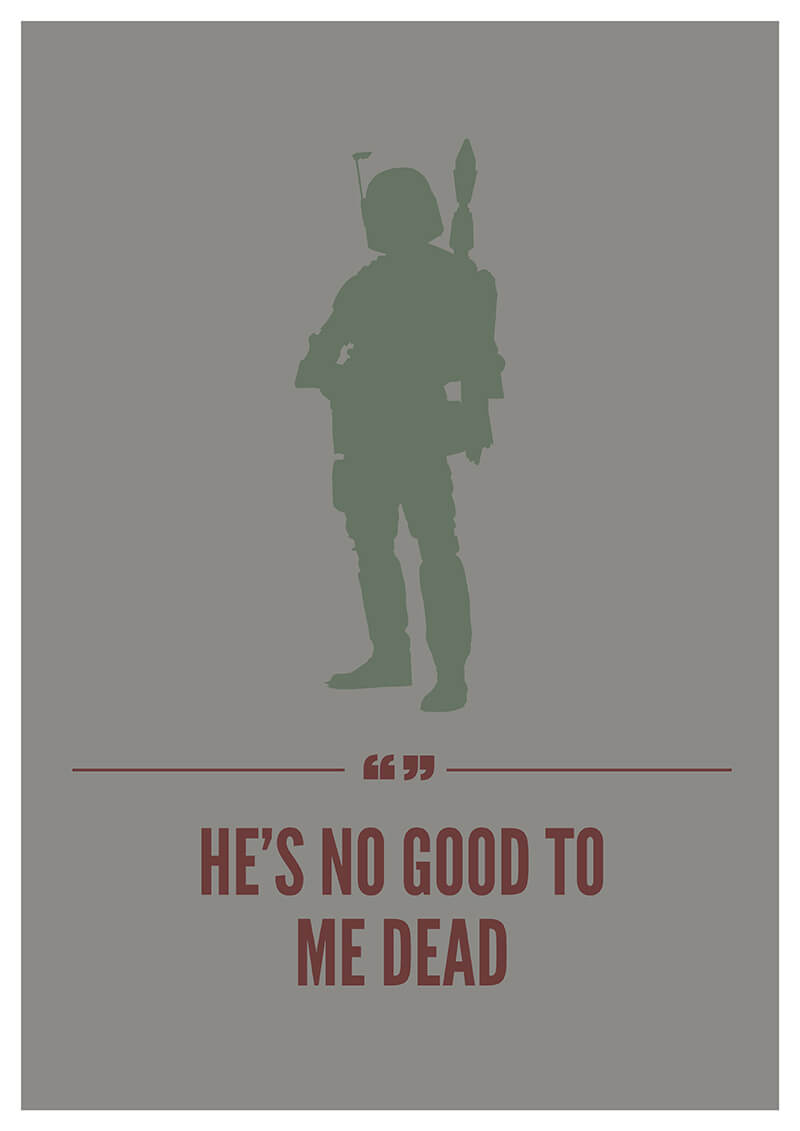 No good to me dead